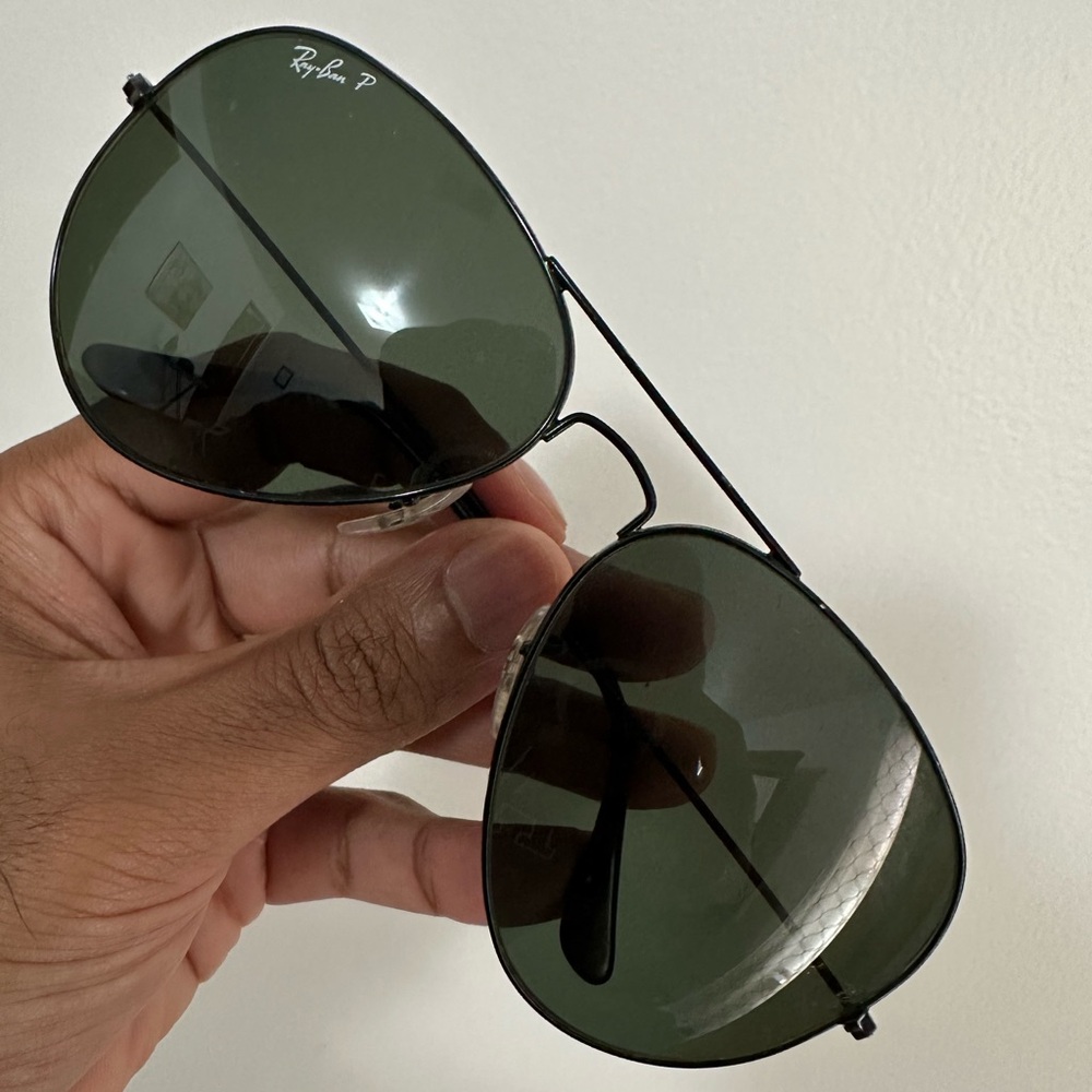 RAY BAN RB3025 AVIATOR LARGE METAL 002/58 AUTHENTIC SUNGLASSES W/CASE 62-14